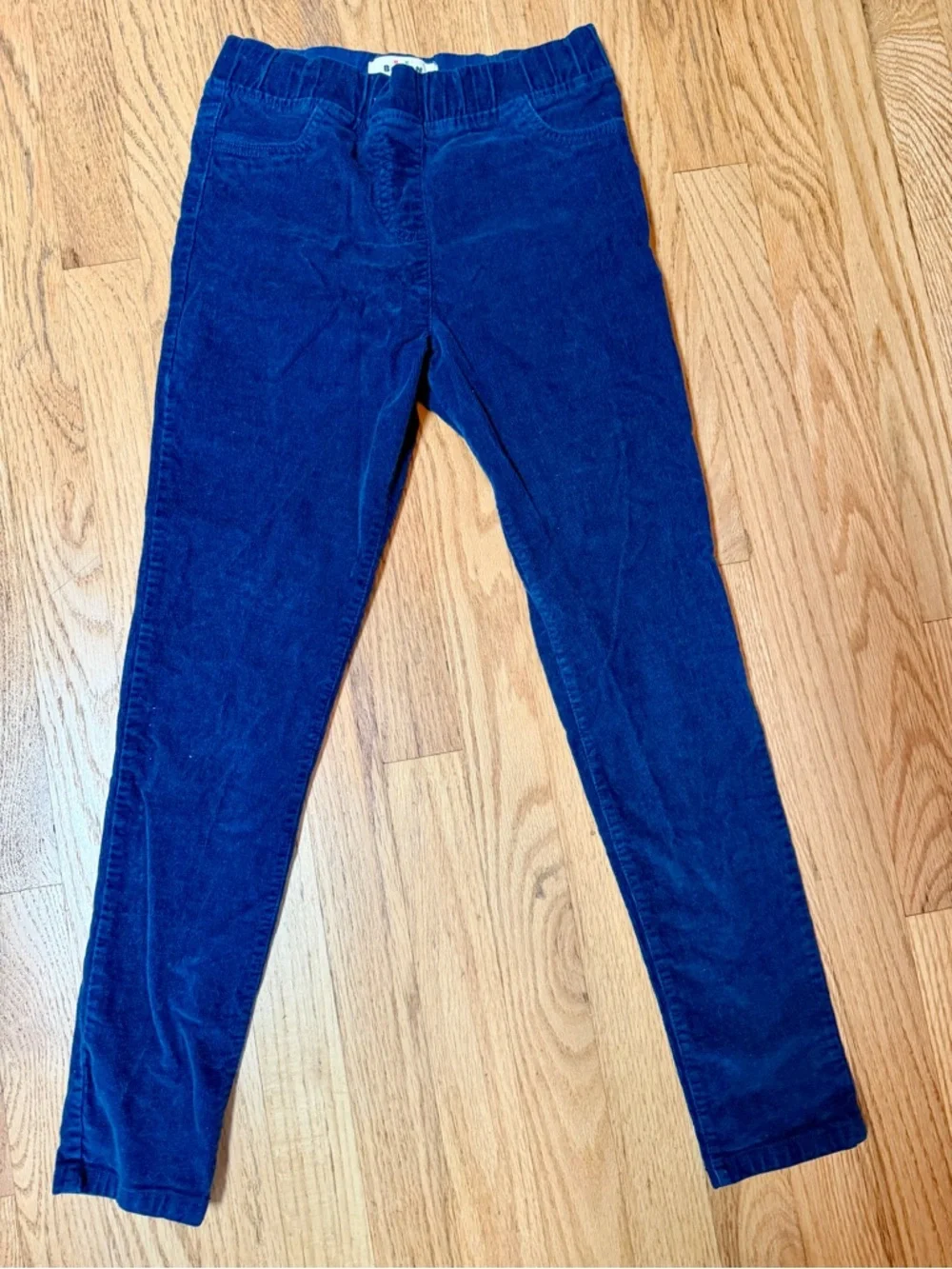 Mini Boden Dark Blue Corduroy Knit Pants 11y
